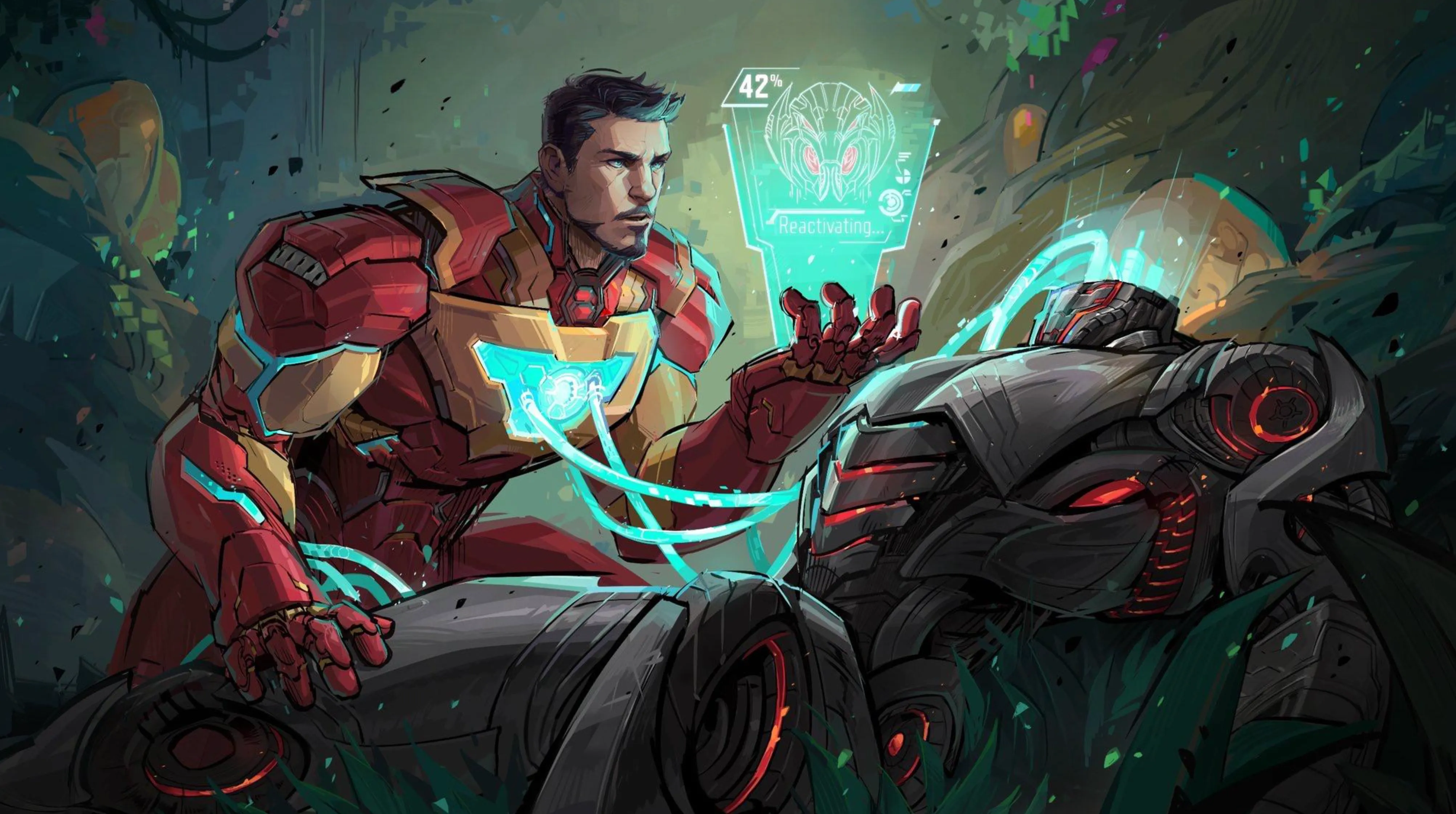Iron Man and angela